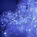 20 шт ОПТ 2м 20LED Світлодіодна Гірлянда Нитка Холодна Біла на Батарейках Крапля Роси пробка, фото 4