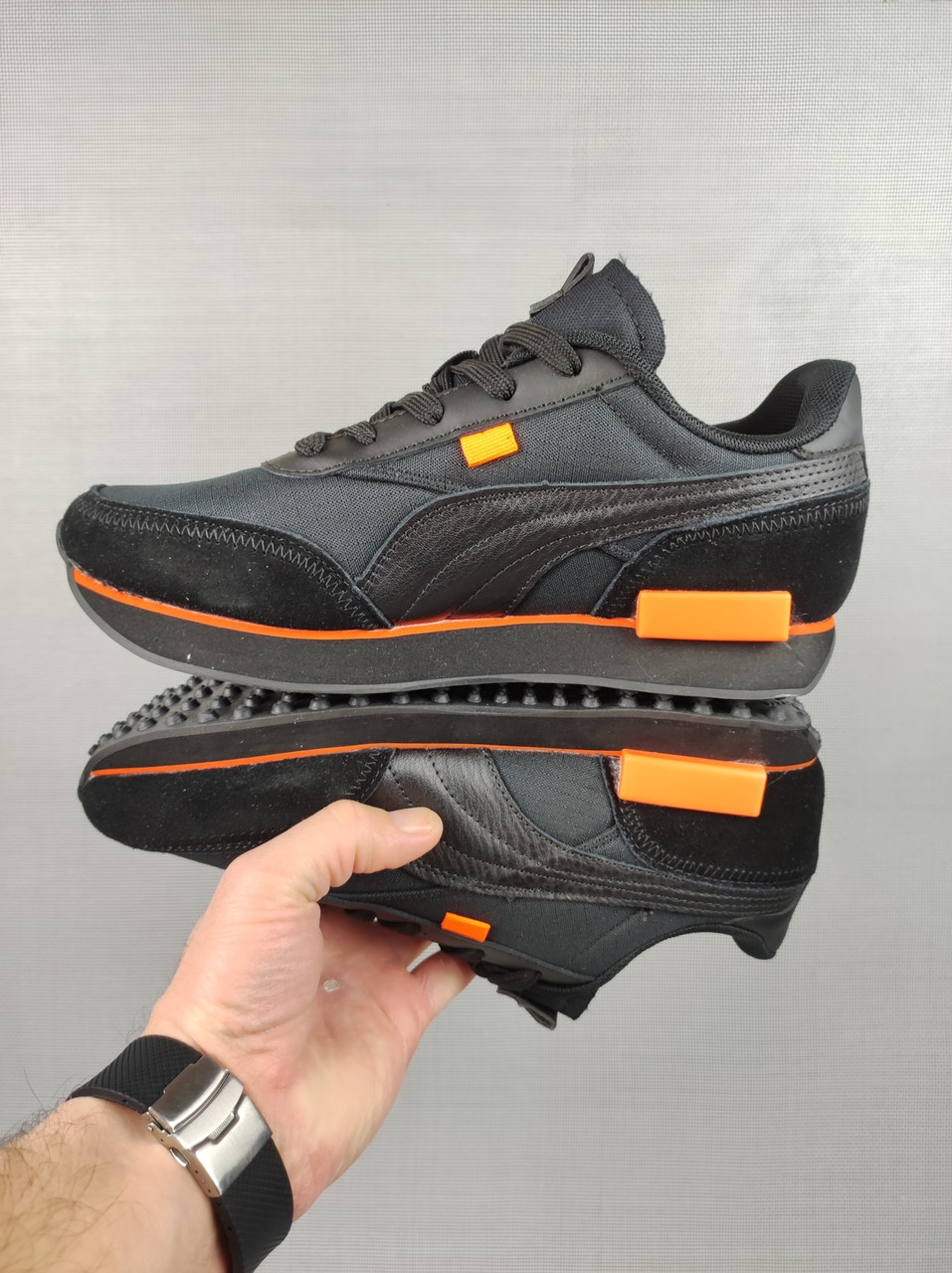 Puma rider clearance black