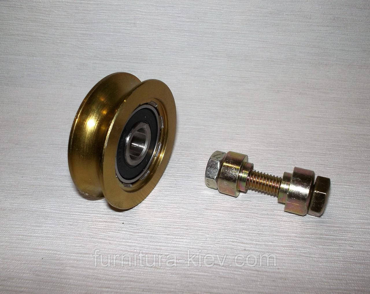 Блок для мотузки, торса з болтом на підшипнику 50 мм, фото 1