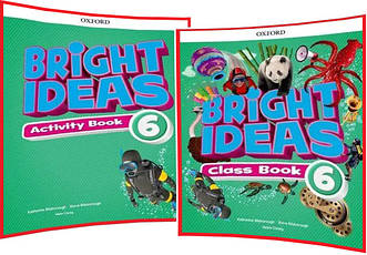 Bright Ideas 6. Class+Workbook. Комплект книг з англійської мови. Підручник+Зошит. Oxford