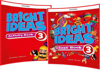 Bright Ideas 3. Class+Workbook. Комплект книг з англійської мови. Підручник+Зошит. Oxford