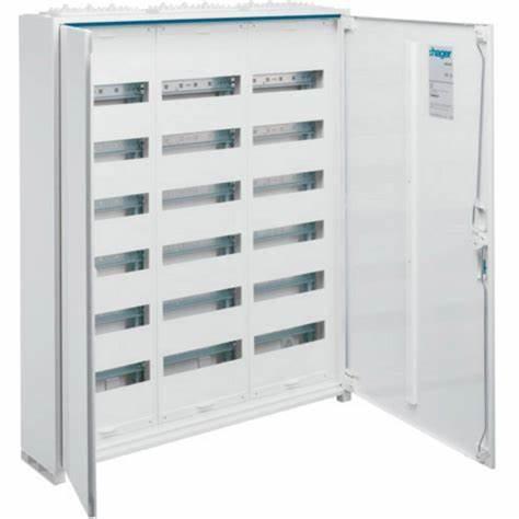 Щит розподільний FWB63S накладний IP44 216мод. (3x72) Univers Hager, фото 1