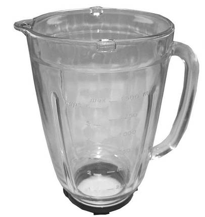 Чаша скляна 1500 мл для блендера Philips HR3013/01 420613656890, фото 1