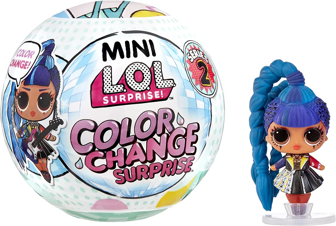 Лялька Лол Сюрприз Міні змінює колір Серія 2 Mini LOL Surprise Color Change 583929