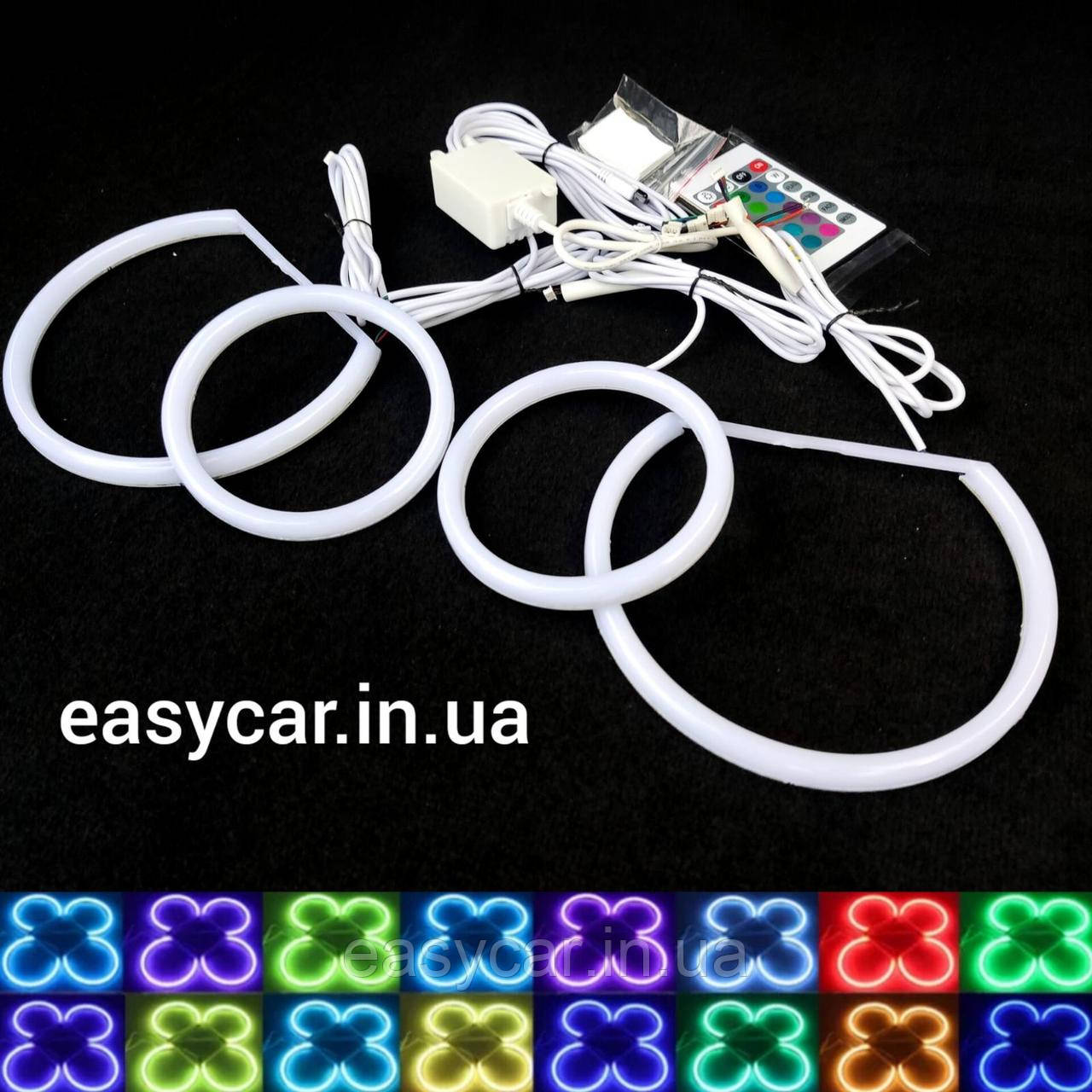 Ангельські очі Cotton RGB Bluetooth Mitsubishi Lancer X 10