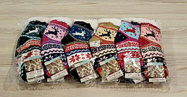 Дуже теплі дитячі махрові шкарпетки