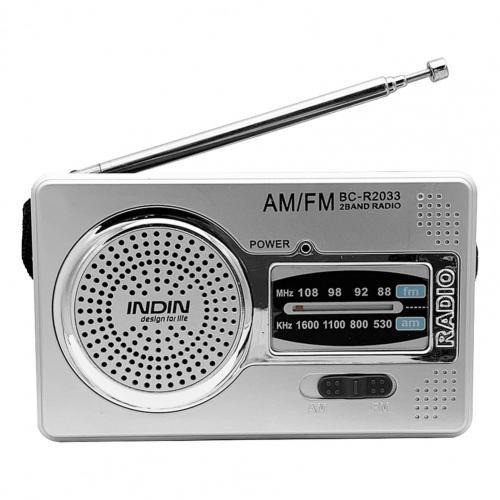 Портативный аккумуляторный радиоприемник BC-R203 AM FM с .