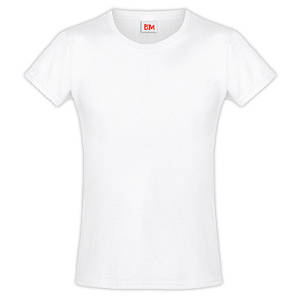 Біла футболка для дівчаток (Преміум)