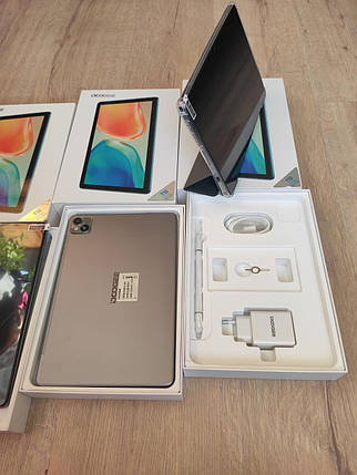 Планшет DOOGEE T10 Gray 4G 10.1" 8/128 GB 13MP 8300mAh+чохол+стилус, фото 3