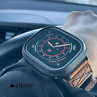 Фірмовий чохол зі склом elkson Rugged Quattro 2.0 для Apple Watch Ultra 2/Ultra 49 mm, Чорний, фото 6