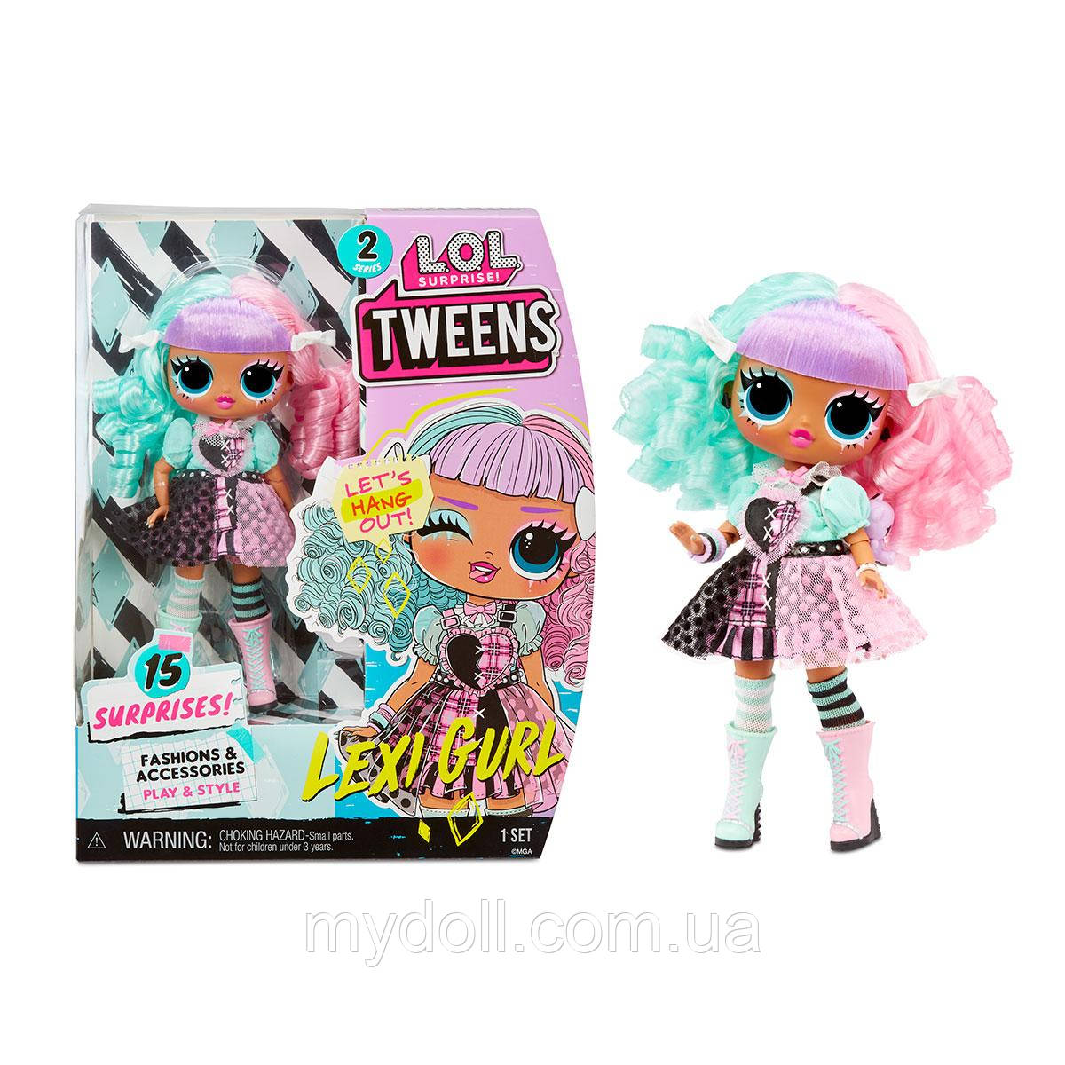УЦІНКА! Лялька ЛОЛ Крихітка Лексі серії Tweens Підлітки LOL Surprise Lexi Gurl Ігровий набір S2 579601 Оригінал