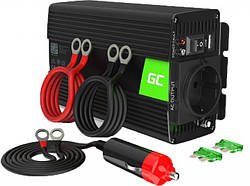 ІНВЕРТОР Green Cell® 500W/1000W 12V do 230V Volt  модифікована синусоїда