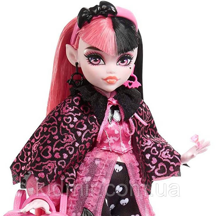 Монстр Хай Дракулаура Лялька Monster High Draculaura with Accessories and Pet HHK51