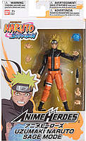 Фигурка Аниме Наруто Узумаки Anime Heroes Bandai America Naruto Sage Mode