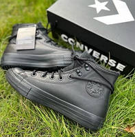 Кожаные зимние высокие кеды Converse Размер 39,5 - 25,5 см Chuck Taylor All Star Winter Конверс оригинал