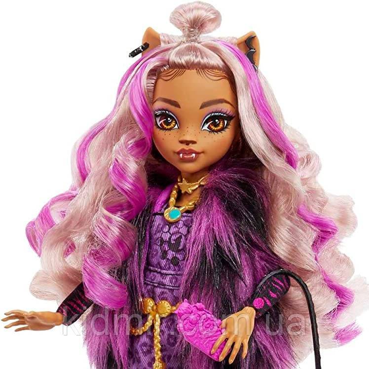 Монстр Хай Клодін Вульф Лялька Monster High Clawdeen Wolf with Accessories and Pet HHK52