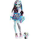 Монстр Хай Френкі Штейн Лялька Monster High Frankie Stein with Accessories and Pet HHK53, фото 3