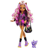 Кукла Монстр Хай Клодин Вульф Базовая Monster High Clawdeen Wolf HHK52