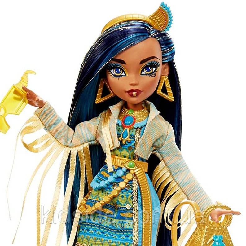 Монстр Хай Клео де Ніл Базова з вихованцем Лялька Monster High Cleo De Nile HHK54