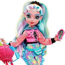 Монстр Хай Лагуна Блю Лялька Monster High Lagoona Blue with Accessories and Pet HHK55