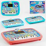 Планшет — піаніно інтерактивний (укр. озвучування, пісні, казки) ГОЛУБИЙ арт. 11289, фото 4