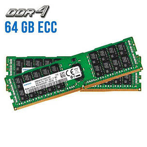 Комплект: Серверна оперативна пам'ять Samsung / 64 GB (2x32 GB) / 2Rx4 PC4-2400T / DDR4 ECC / 2400 MHz, фото 2