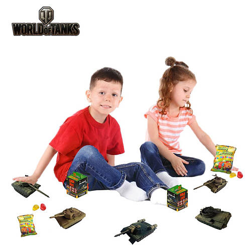 Мир танков World of Tanks видеоигра Kids Box Sweetbox игрушки с