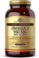 Омега 3 Solgar Triple Strength Omega-3 950 mg, (100 капсул)