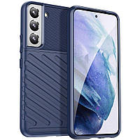 Защитный чехол Deexe Thunder Series для Samsung Galaxy S23 Plus - Blue