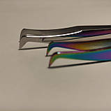 Пінцет КВ 09 топірець закруглений, фото 2