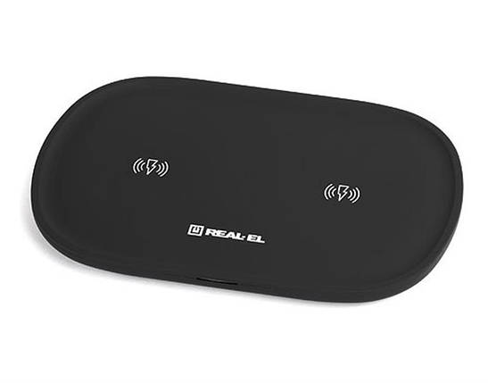 БЗУ REAL-EL WL-780 Wireless 3A 20W Black, фото 2