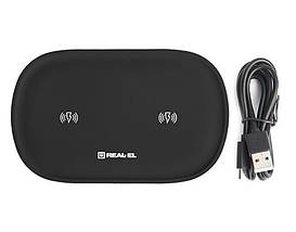 БЗУ REAL-EL WL-780 Wireless 3A 20W Black, фото 3