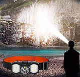 Акумуляторний ліхтар налобний high power headlamp, фото 6
