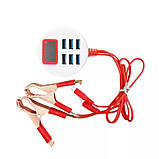 Зарядний пристрій Clip Charger від АКБ 12 В на 6 USB, фото 4