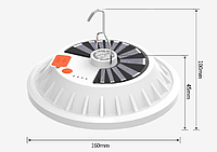 Аварійний світильник на сонячній батареї 5W USB з пультом