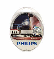 Галогенные лампы PHILIPS Vision Plus+60% H1