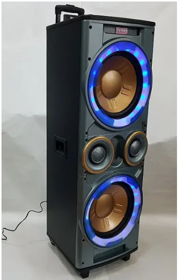 Колонка с Bluetooth, Активная 300/600W/USB/FM Rainberg RB-555 X-BASS ...