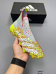 Eur39-45 Бутси футбольні Adidas Predator Freak +FG Предатор водонепроникні