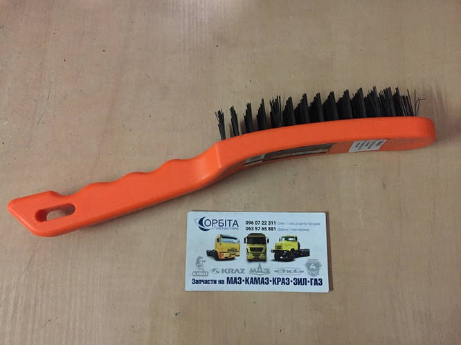 Купить Щетка металлическая 6-рядная, пластиковый корпус, стальная ...