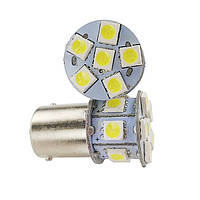 Світлодіодна лампа з цоколем 1156 13 SMD 5050 12V Білий