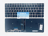 Оригинальная клавиатура для HP Elitebook Folio 1040 G3 black, ru, подсветка