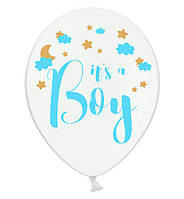 Воздушные шары "It's a boy" 5 шт., Польша, d - 30 см