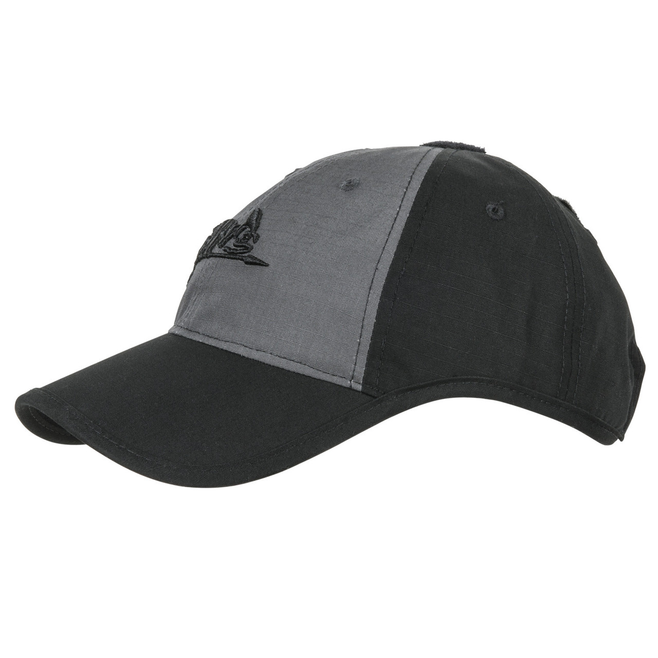 Бейсболка Helikon-Tex® Logo Cap - PolyCotton Ripstop - Shadow Grey/Black - фото 1 - id-p565776879