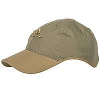 Бейсболка Helikon-Tex® Logo Cap - PolyCotton Ripstop - Adaptive Green/Coyote