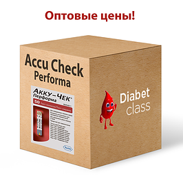 Оптові ціни на тест-смужки для глюкометра Акку-Чек Перформа (Accu-Chek Performa)