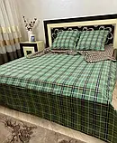 Постільна білизна бязь Тартан грин, фото 4