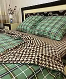 Постільна білизна бязь Тартан грин, фото 3