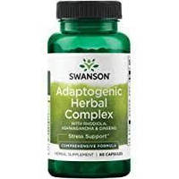 Adaptogenic Herbal Complex Swanson, 60 капсул