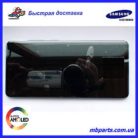 Дисплей із сенсором Samsung A725 Galaxy A72 Blue, GH82-25460B, оригінал із рамкою!