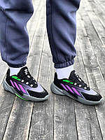 Кроссовки, кеды отличное качество Adidas Ozelia Black Violet Green Размер 44